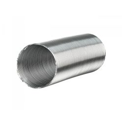   Aluvent Light flexibilis cső 2 bilinccsel, 125 mm átmérő, 3 m hossz