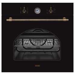   EVIDO RUSTIC-O 6AA légkeveréses sütő,analóg,antracit/bronz