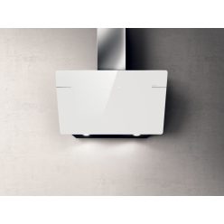   ELICA L'ESSENZA WH/A/90 fali páraelszívó, design, 90 cm, fehér üveg