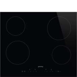   SMEG KERÁMIA FŐZŐLAP,Universal ,ultra-lapos,60cm,4 booster főzőzóna,9 fokozat,érintőszenzoros vez.,egyenes élű üveg